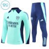Tréninkový Mikina Arsenal Čtvrt Zip Modrá 2024-25 - Dětské Tréninkový Mikina Arsenal Čtvrt Zip Modrá 2024-25 - Dětské